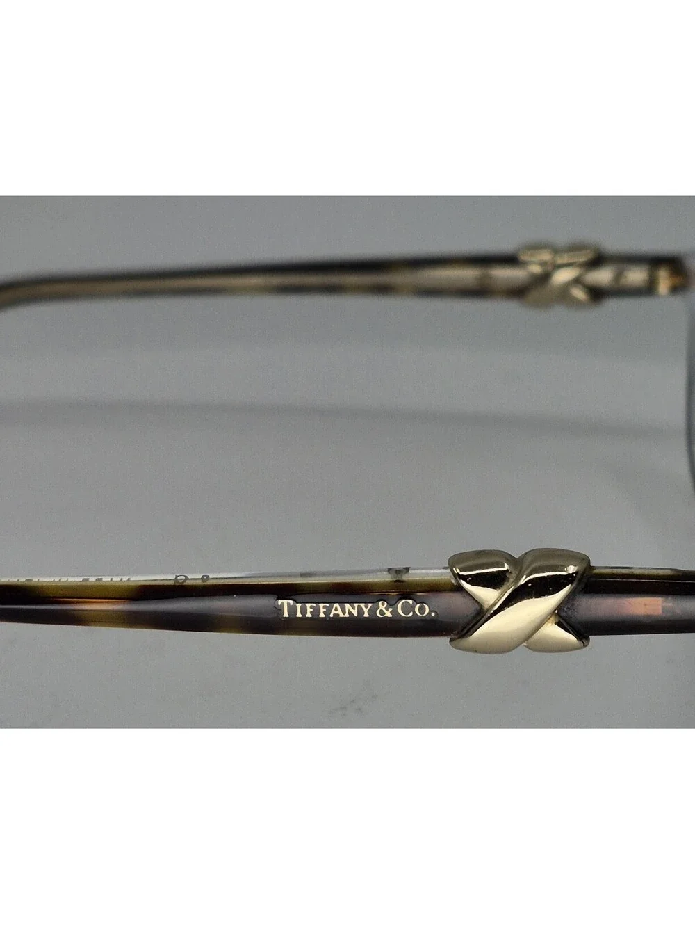 TIFFANY & CO TF 2074 8155 Eyeglasses Havana Gold Full Rim 52-16-135 Italy